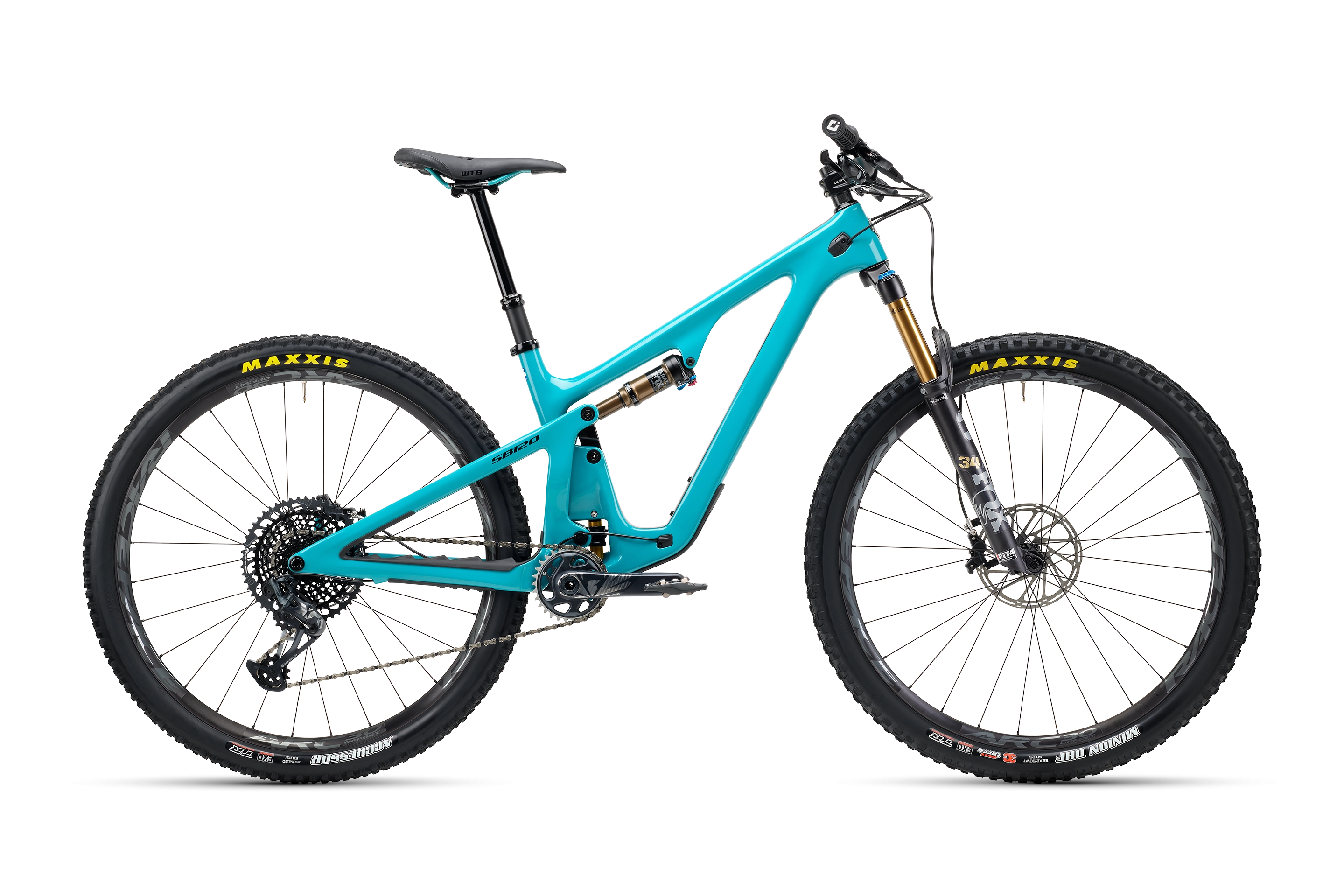 2025 Yeti SB120 Turq Series 29" Complete Mountain Bike - T2 Build
