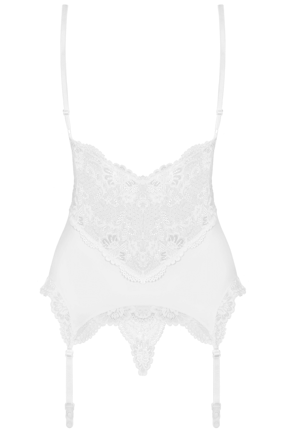810 Corset & Thong White
