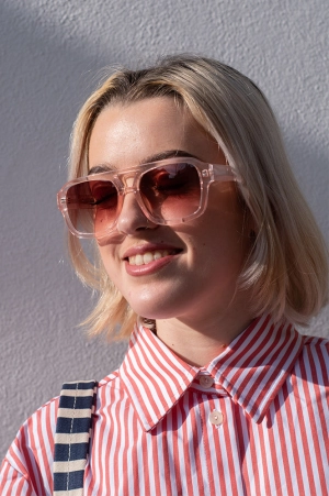 A Kjaerbede Kaya Galactic Pink Sunglasses