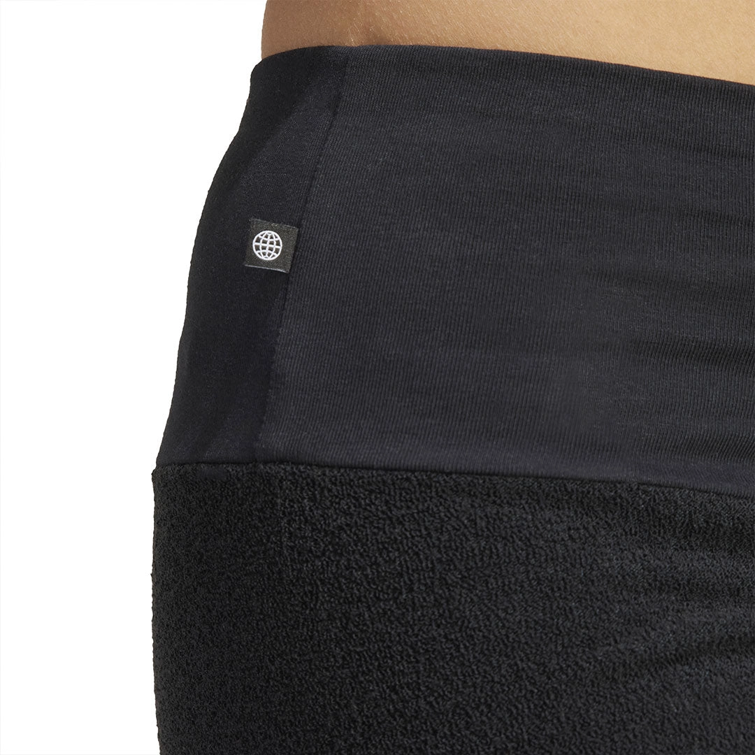 adidas - Women's High-Waist Towel Bike Shorts (IC8529)