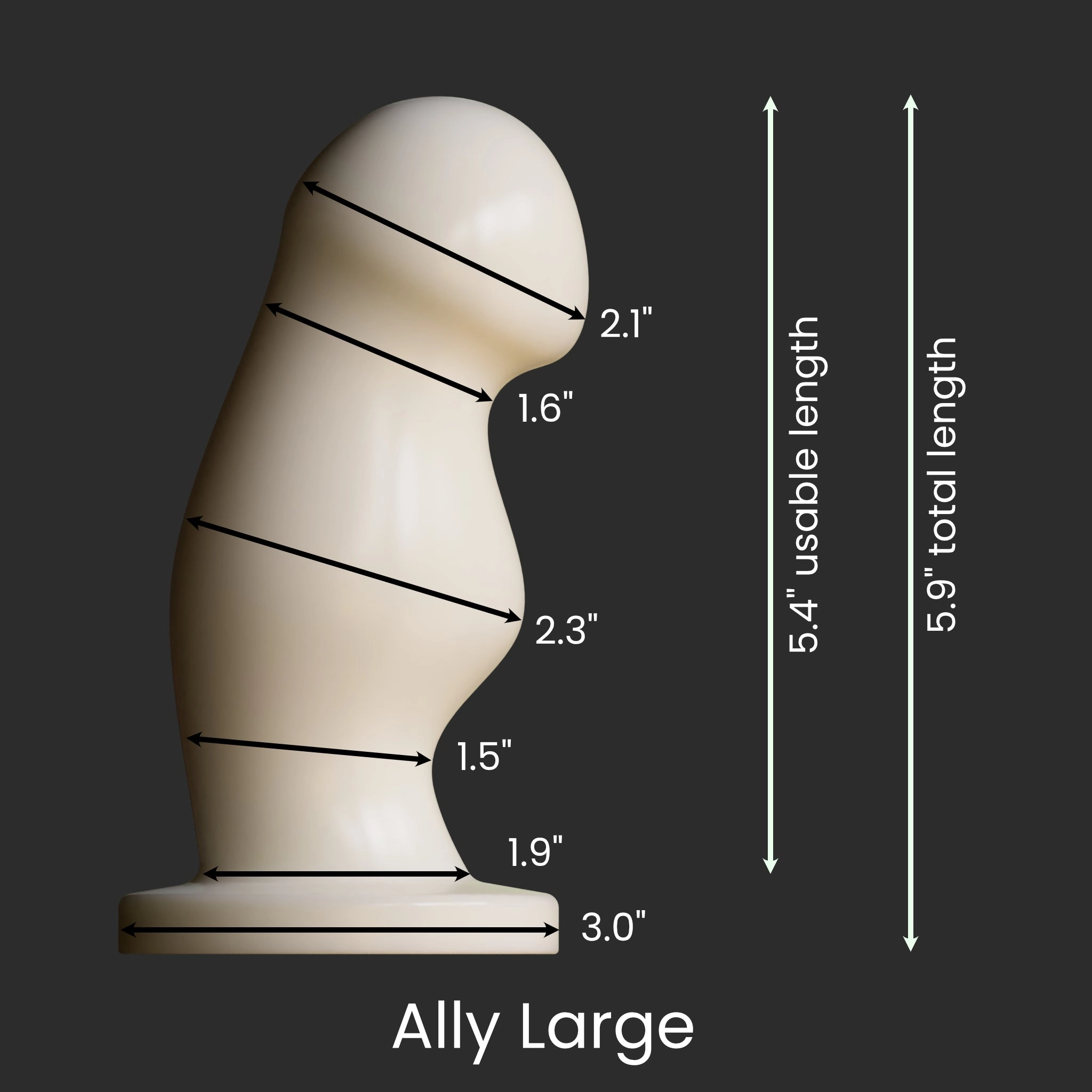 Ally Large - Rainbow Pride Fade - Extra Soft - Single Density - Ready to Ship