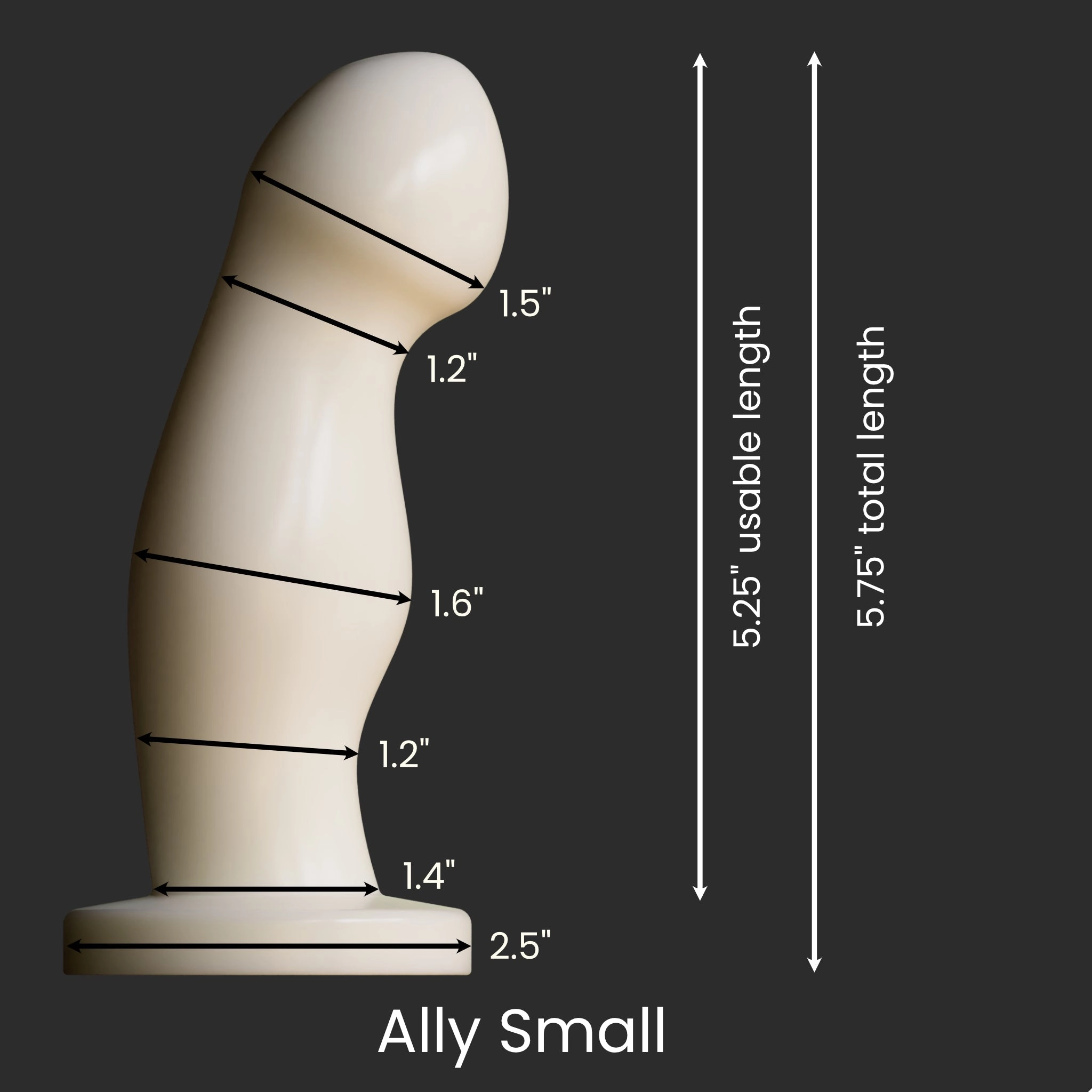 Ally Small - Single Density - Trans Pride Fade - Medium Firm