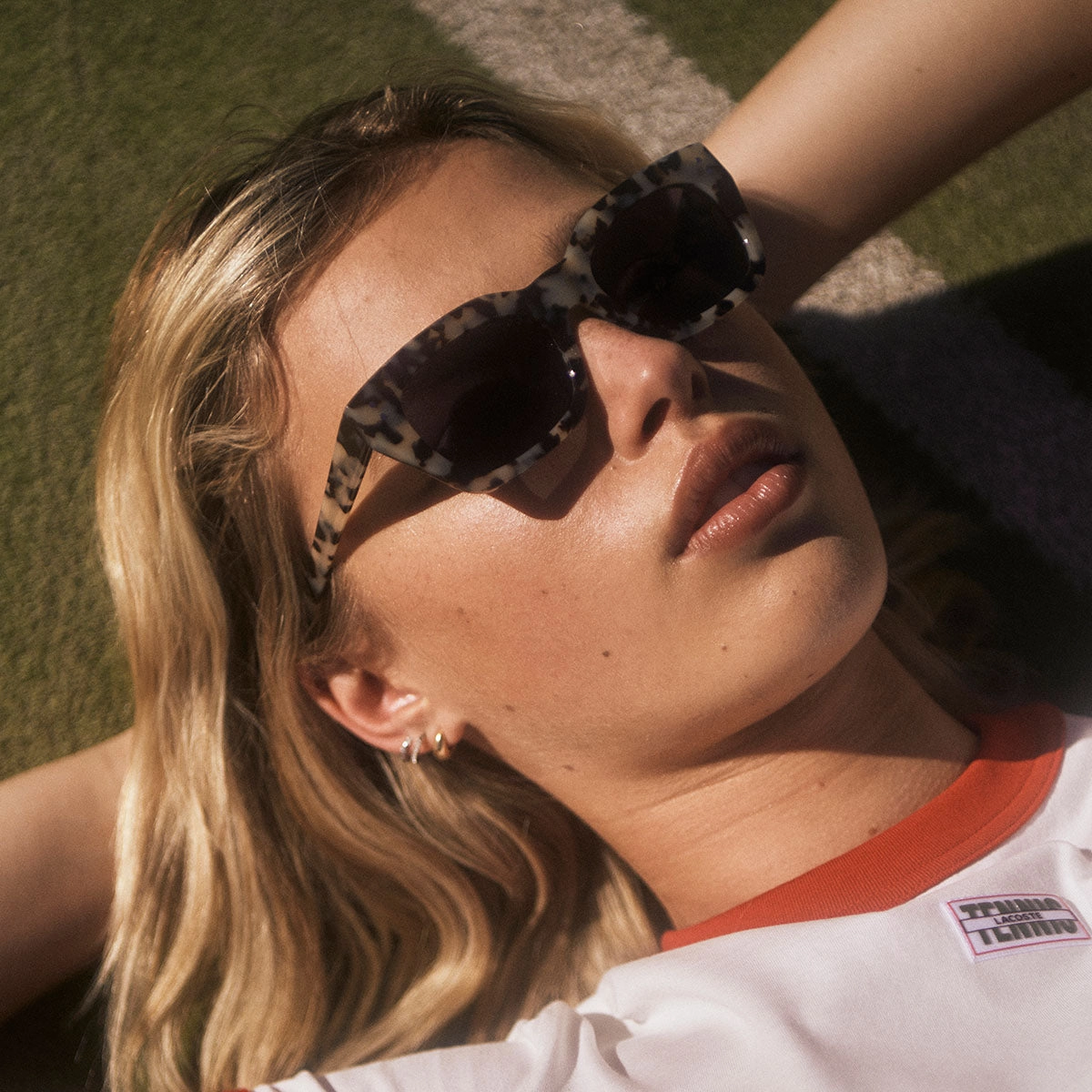 Antagonist Sunglasses - White Tort