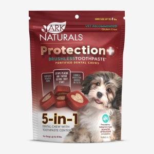 Ark Naturals Protection  Brushless Toothpaste Dental Chews for Dogs