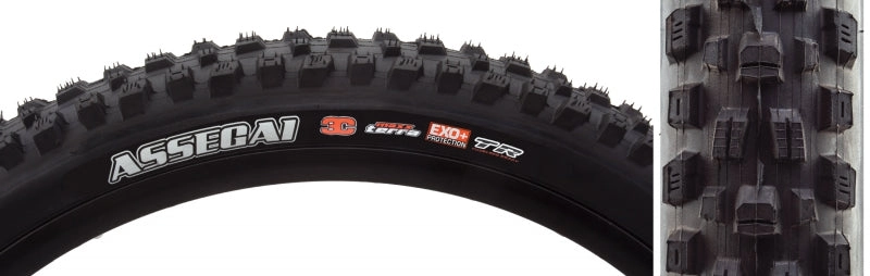 Assegai Tire - 27.5 x 2.5 Tubeless Folding BLK 3C MaxxTerra EXO  Wide Trail