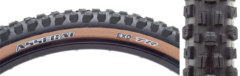 Assegai Tire - 29 x 2.6 Tubeless Folding Black/Tan EXO