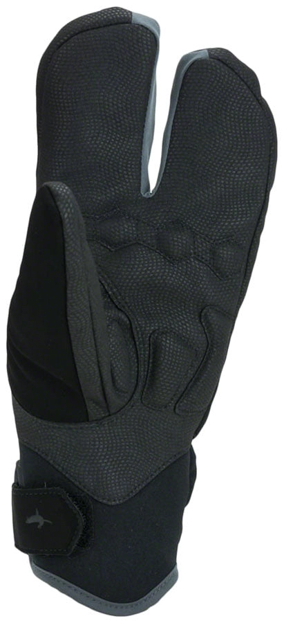 Barwick Xtreme Split Finger Gloves - Black/Gray Full Finger Large