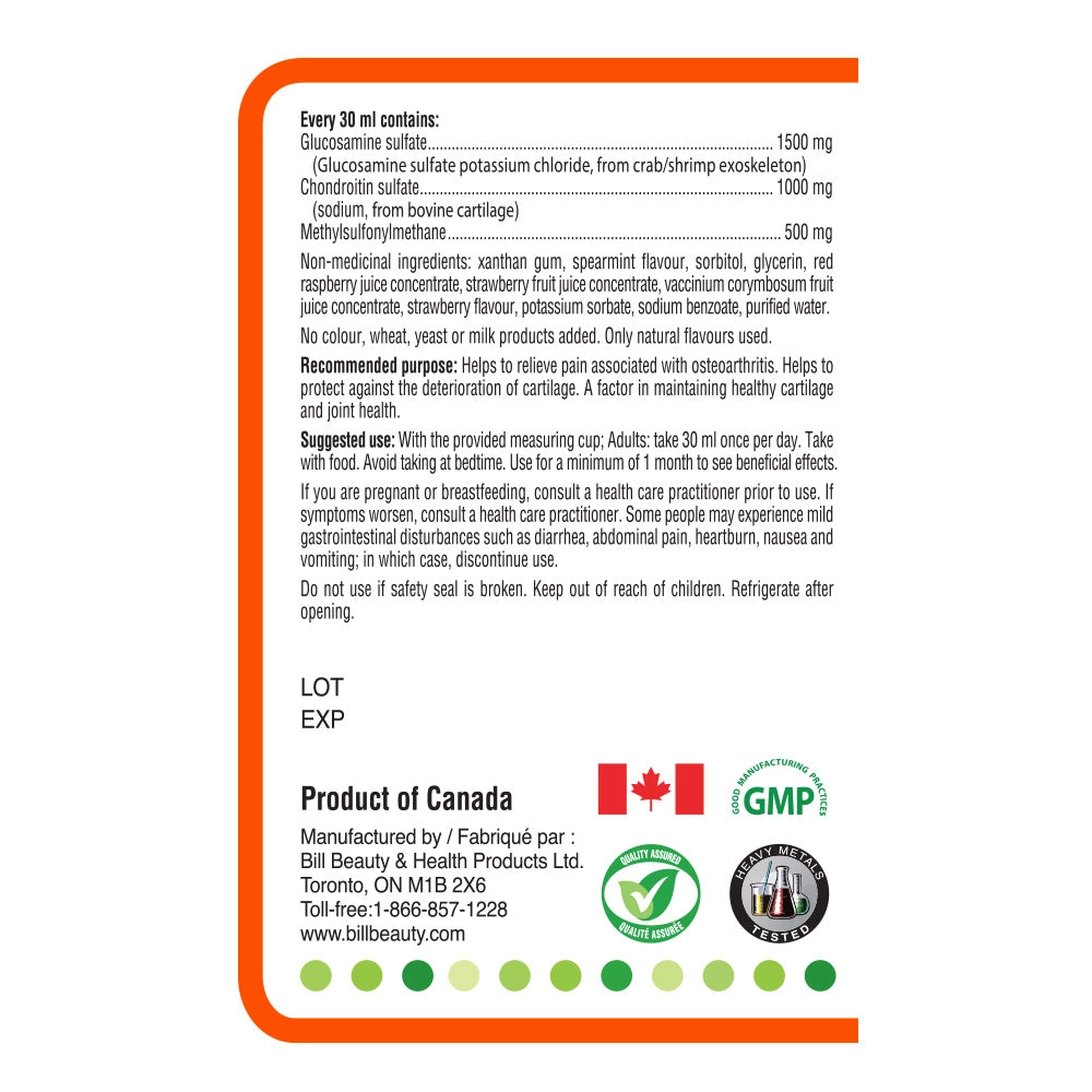 BILL Natural Sources® Liquid Joint 450 ml