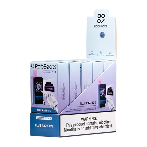 Blue Razz Ice RabBeats RC10000 Touch