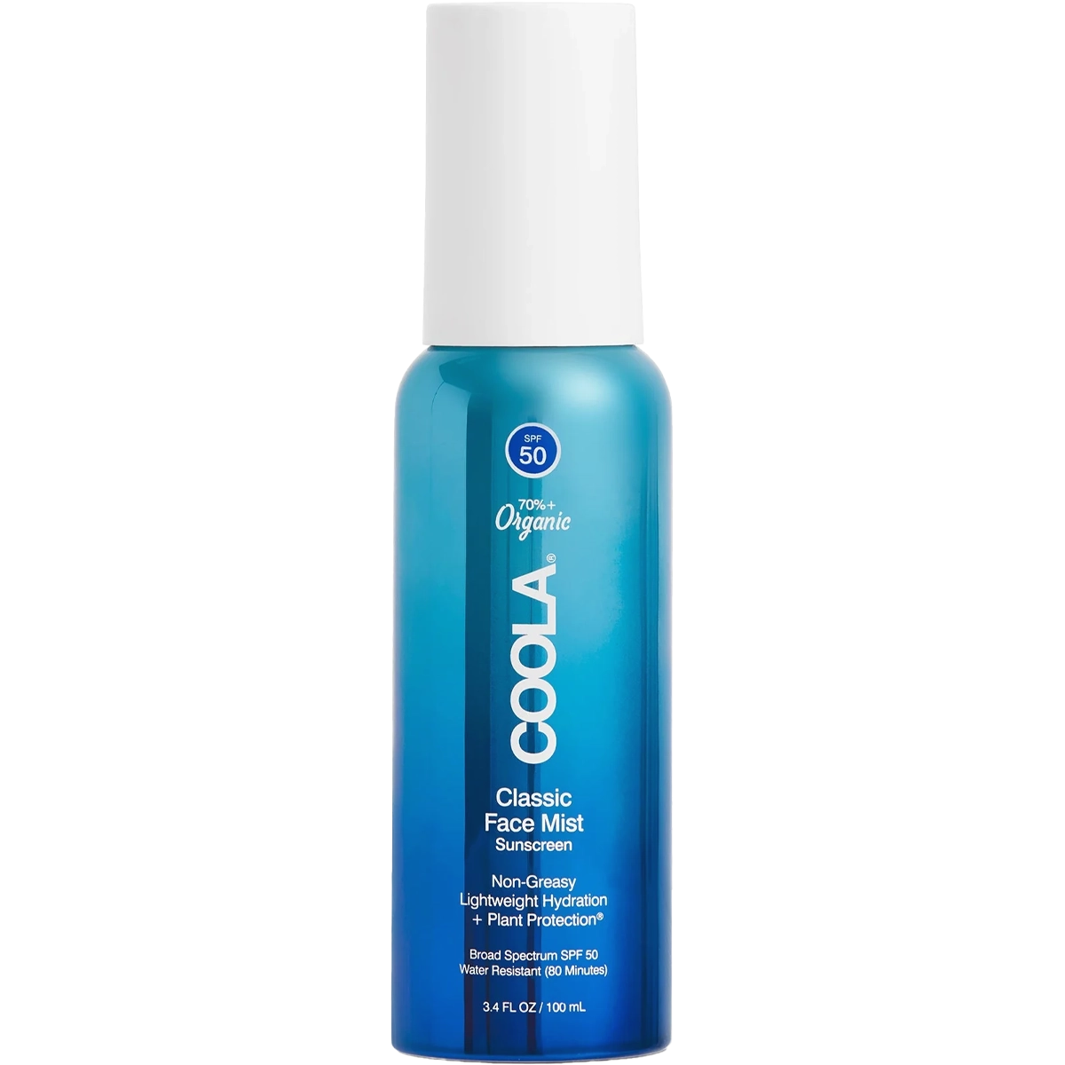Classic Face Organic Sunscreen Mist SPF 50