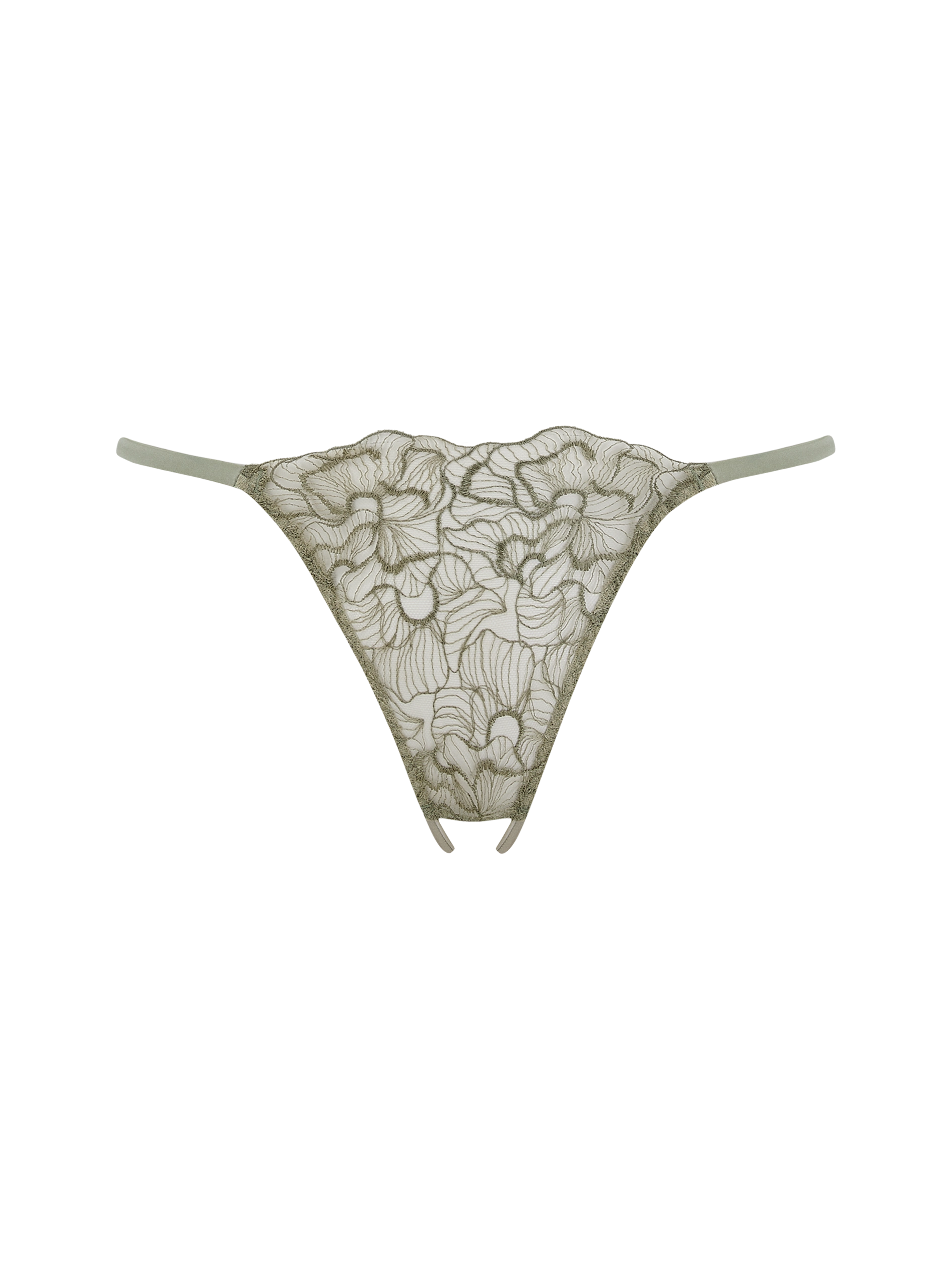 Coco de Mer Lila Open Knicker