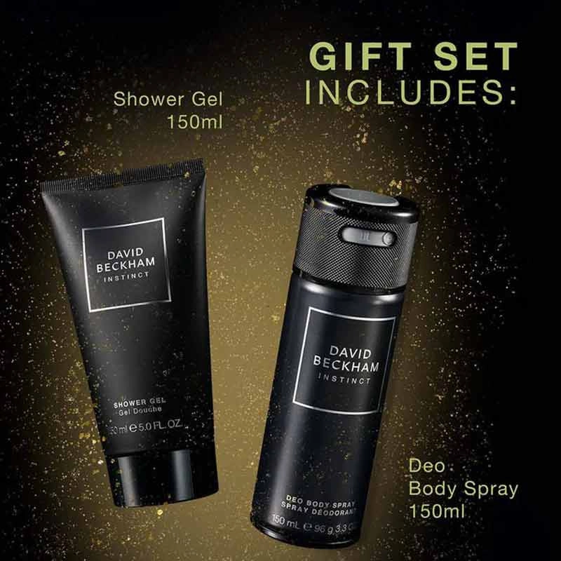 David Beckham Instinct - Shower Gel & Deodorant Gift Set
