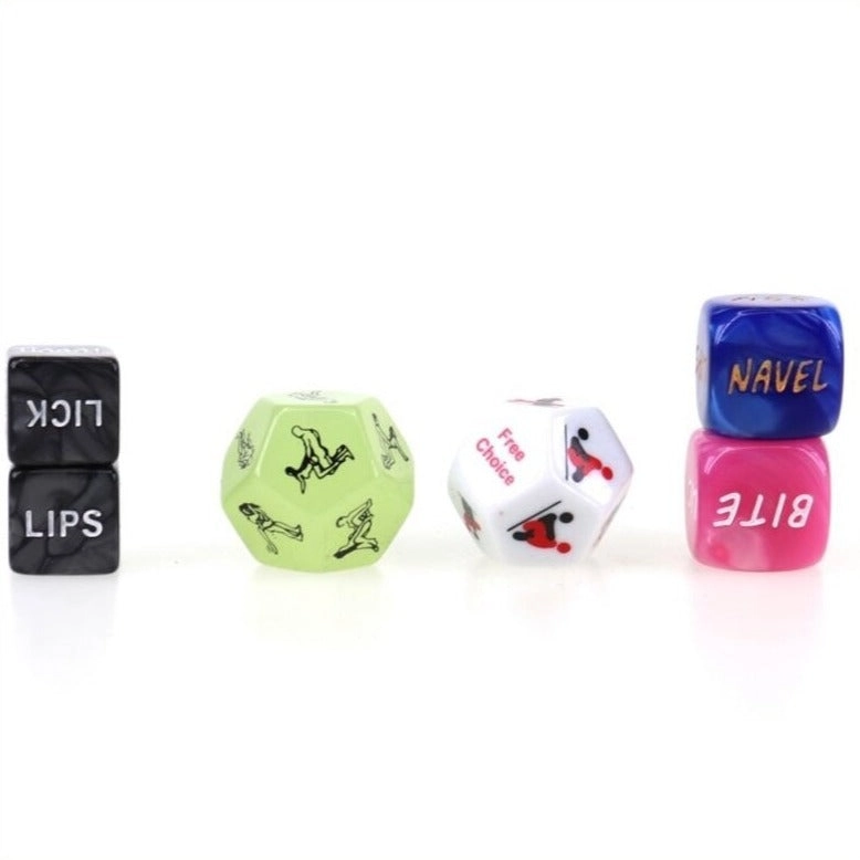 Erotic Games 6 Piece Sex Dice For Couples