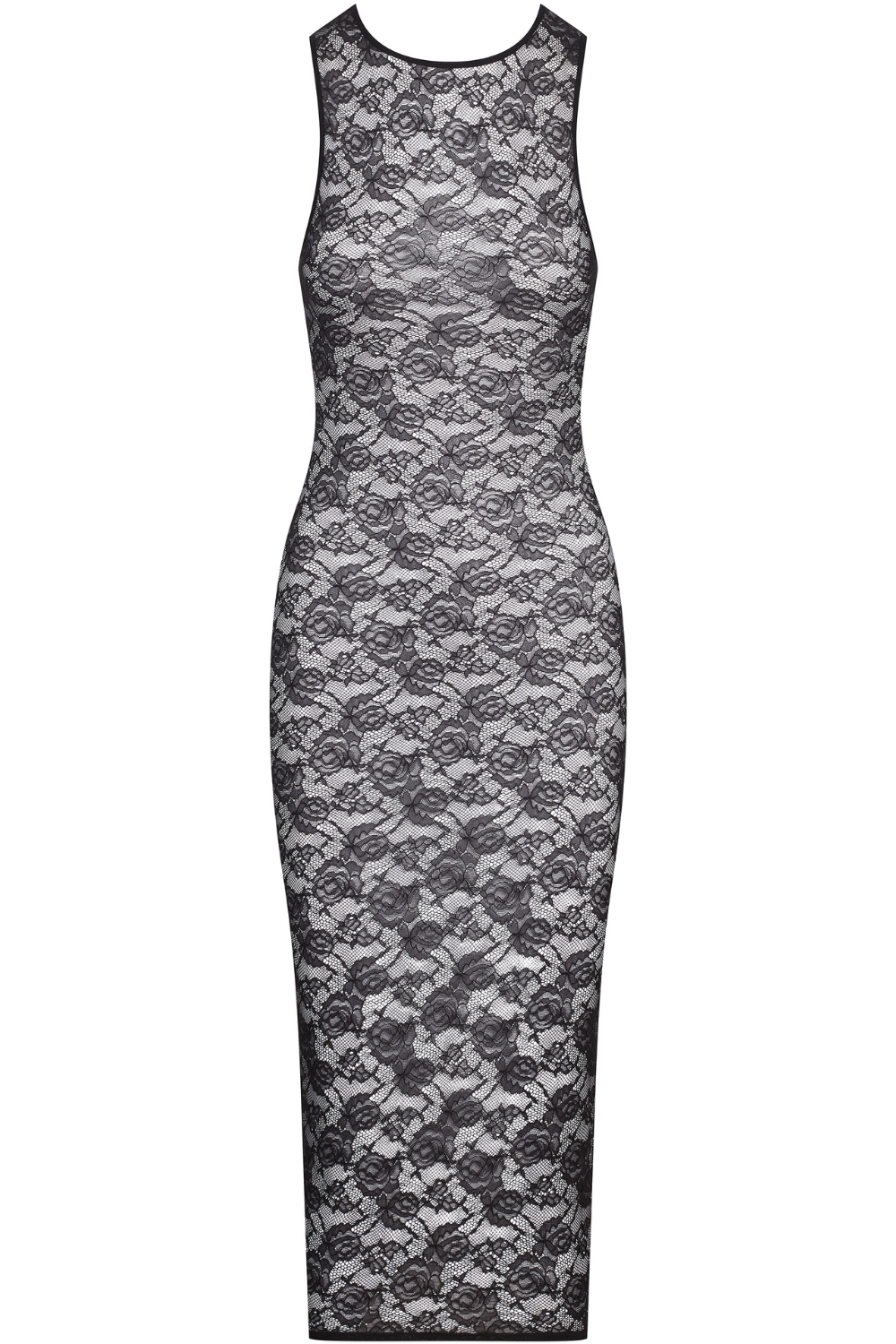 Flashback Lace Sleeveless Midi Dress