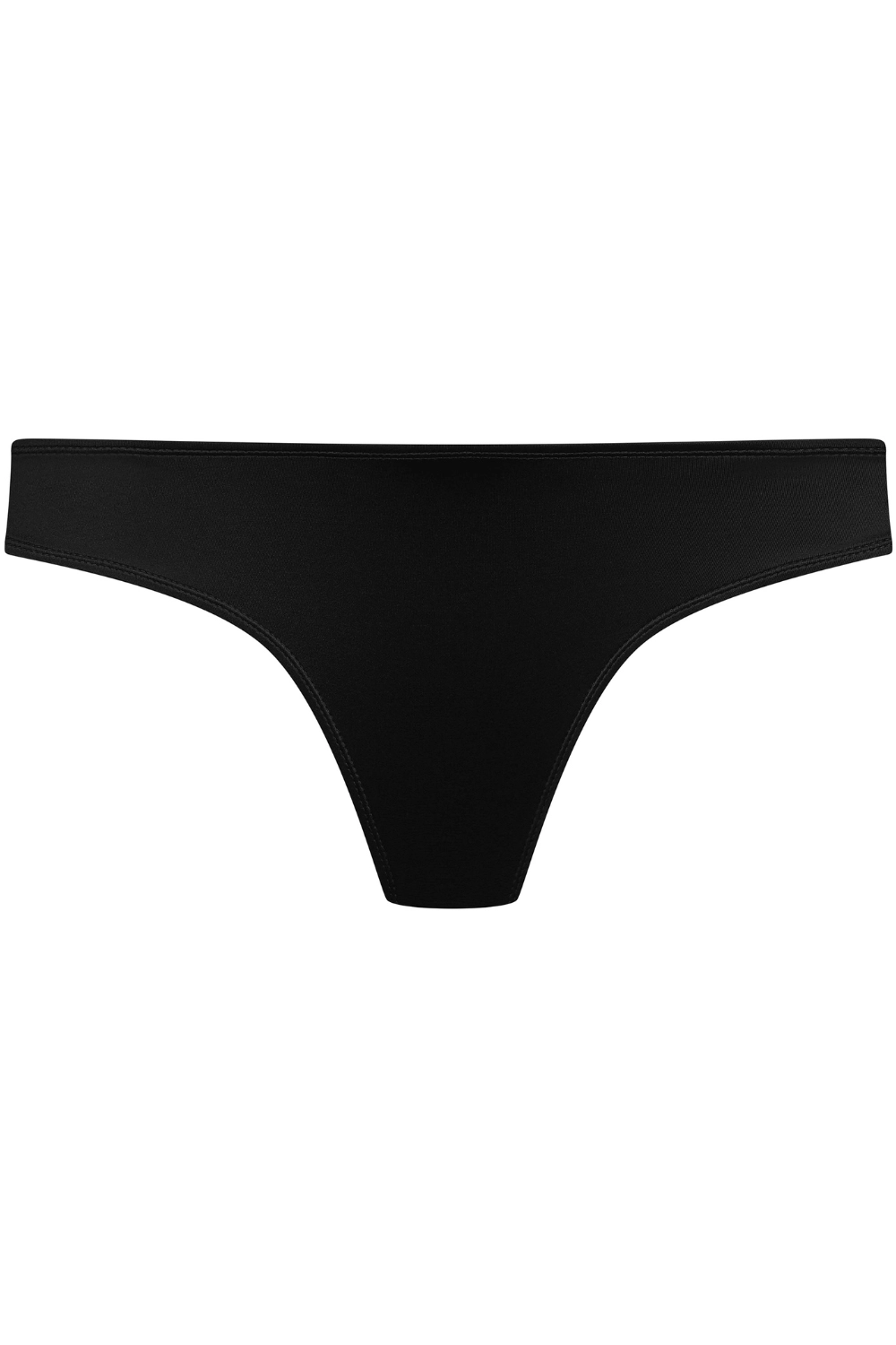 French Kiss Open Back Brief in Black