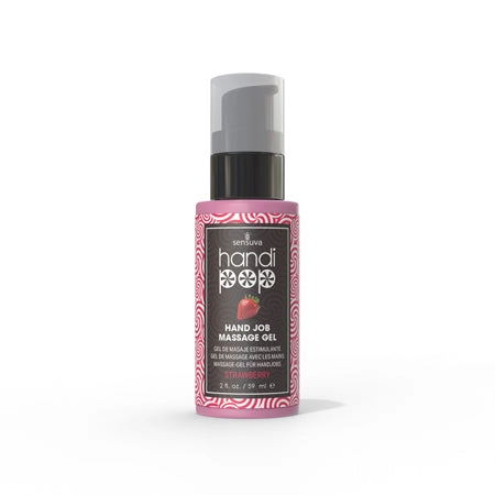 Handipop Massage Gel Strawberry 2oz