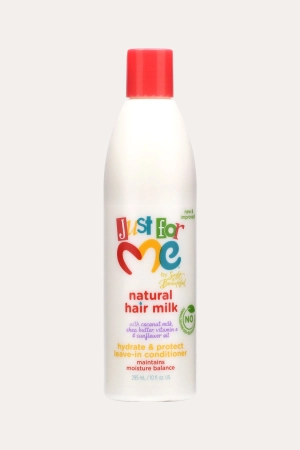 JUST FOR ME NATURAL HAIR MILK HYDRATE & PROTECT LEAVE-IN CONDITIONER 10oz