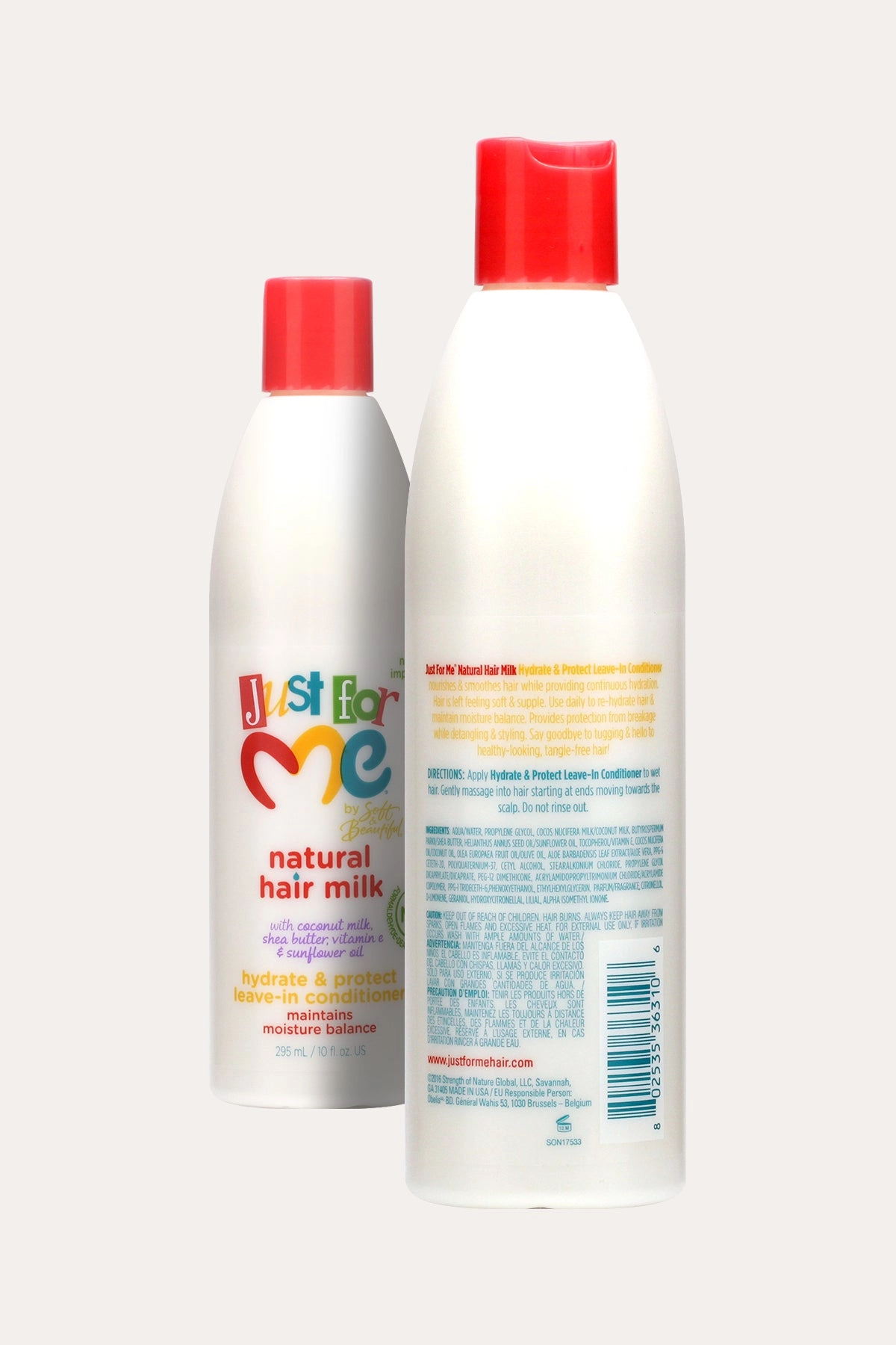 JUST FOR ME NATURAL HAIR MILK HYDRATE & PROTECT LEAVE-IN CONDITIONER 10oz