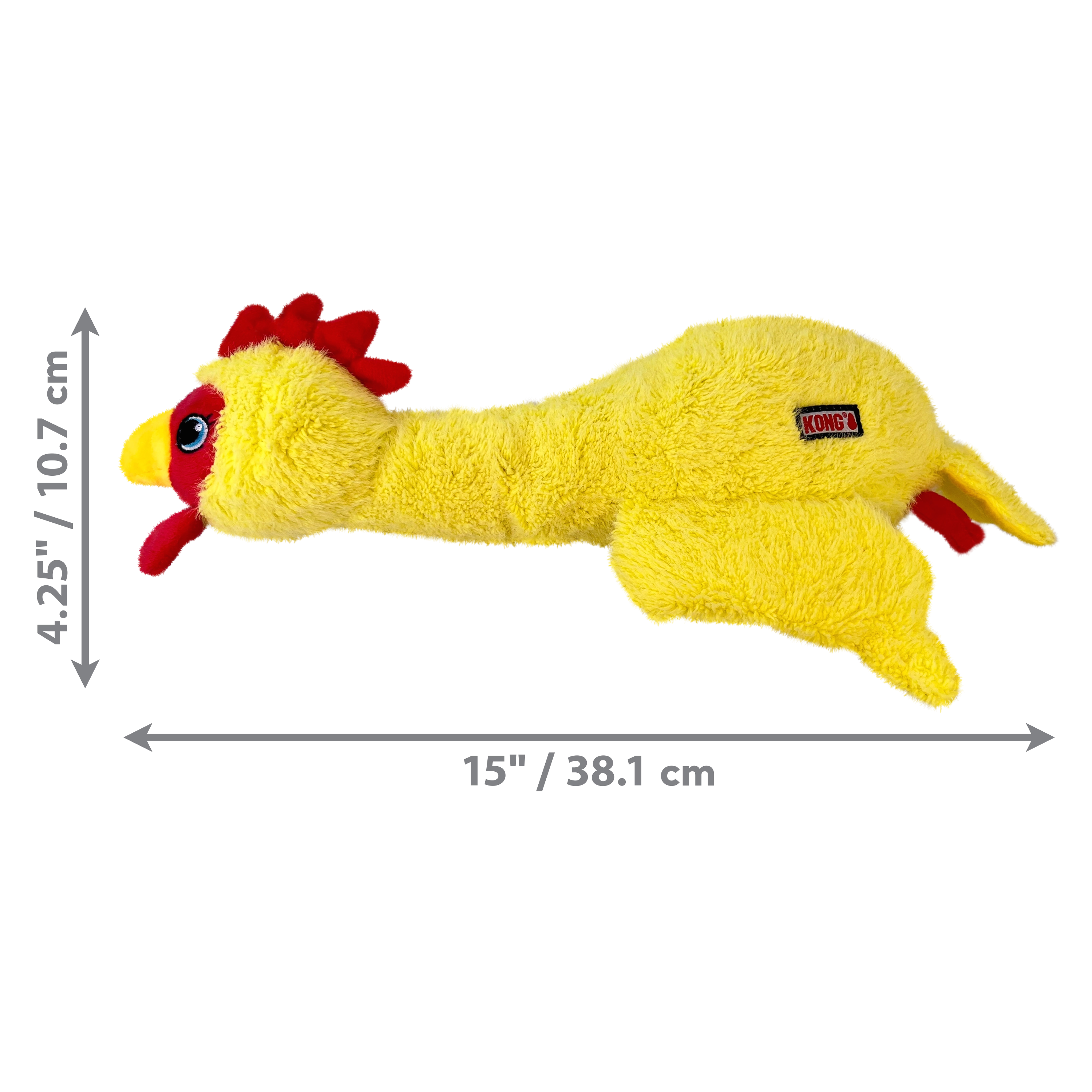 KONG Scruffs Chicken Dog Toy