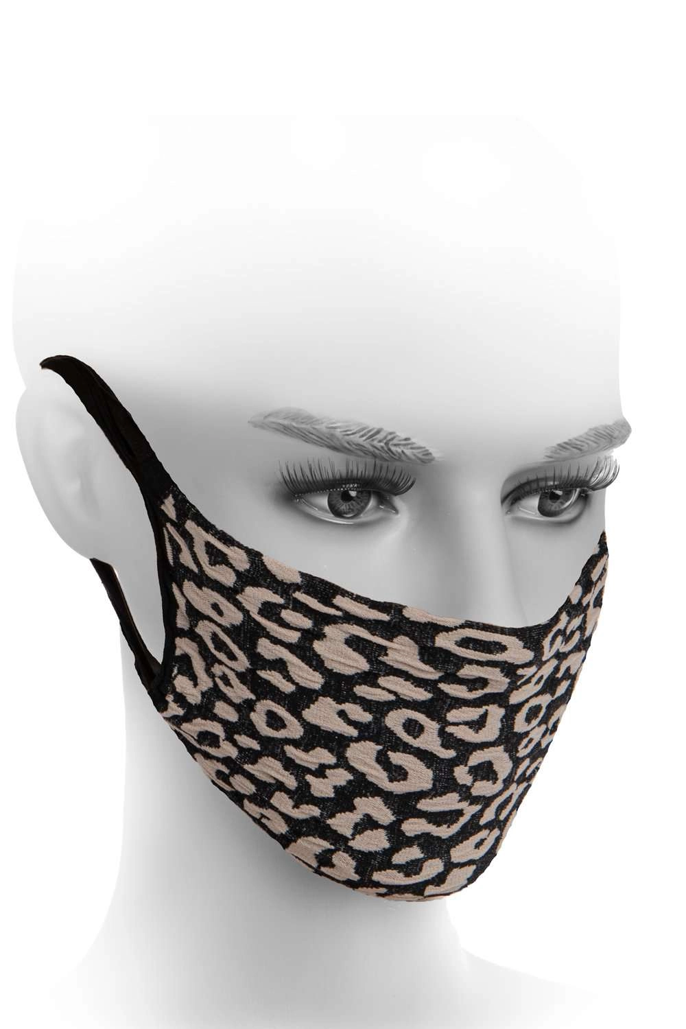 Leopard Print Reusable Face Mask