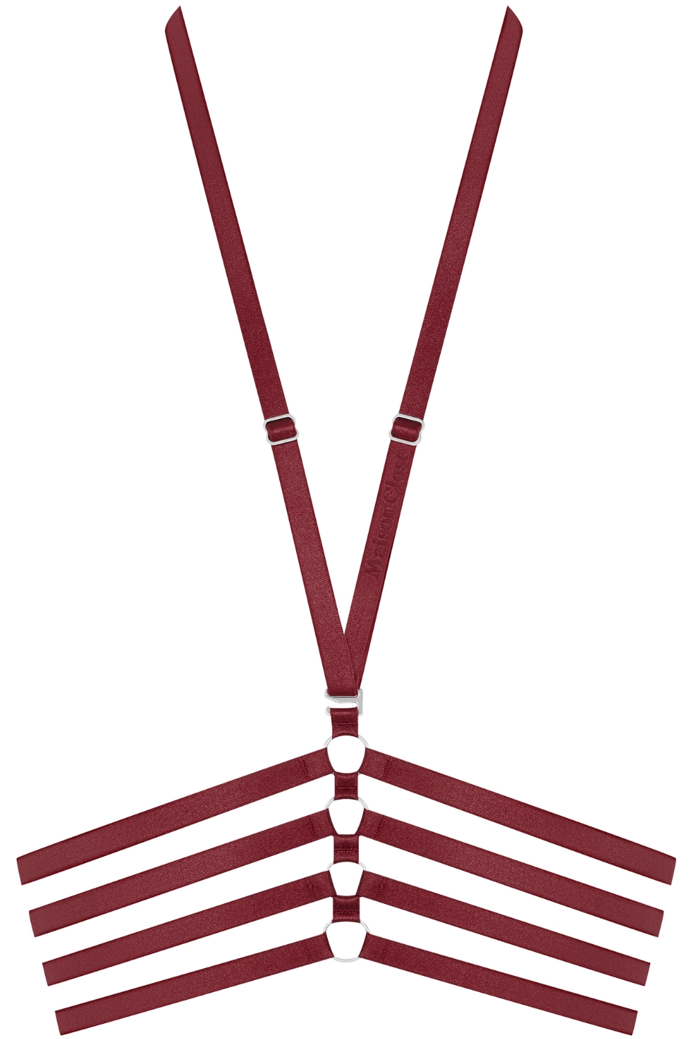 Les Fétiches Burgundy Harness