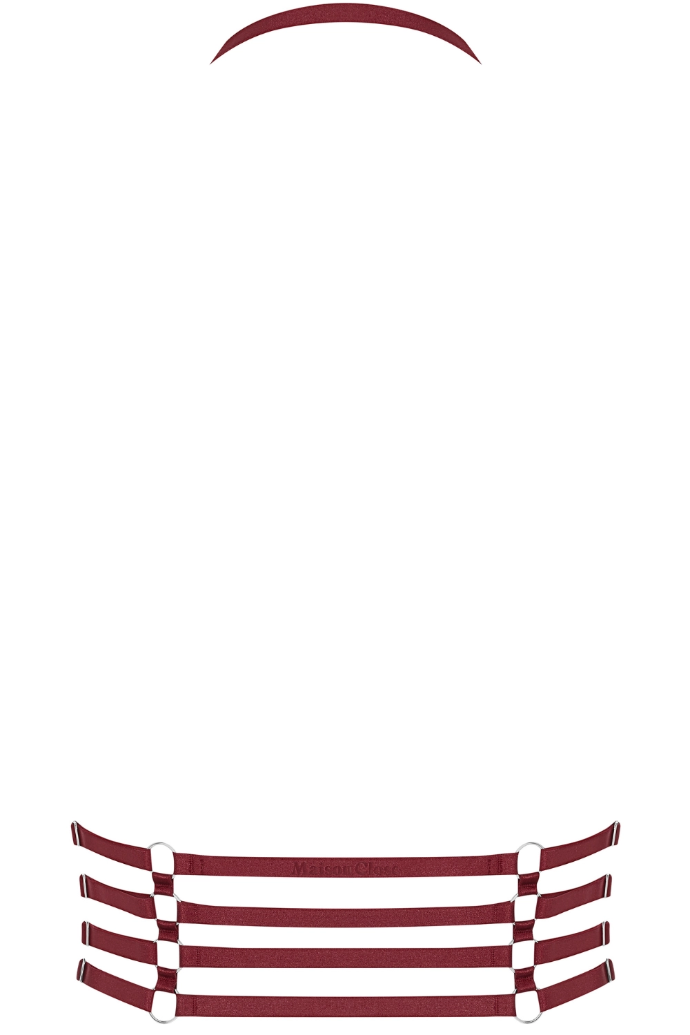 Les Fétiches Burgundy Harness