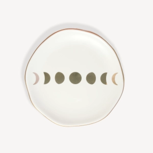 Lunar Elegance Ring Dish - Gift