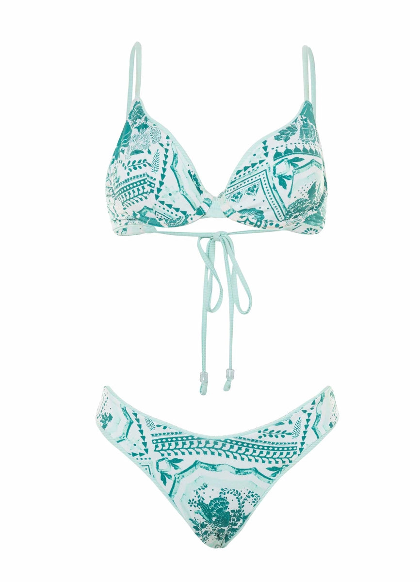 Maaji Fair Aqua Dainty Unmolded Underwire Bikini Top