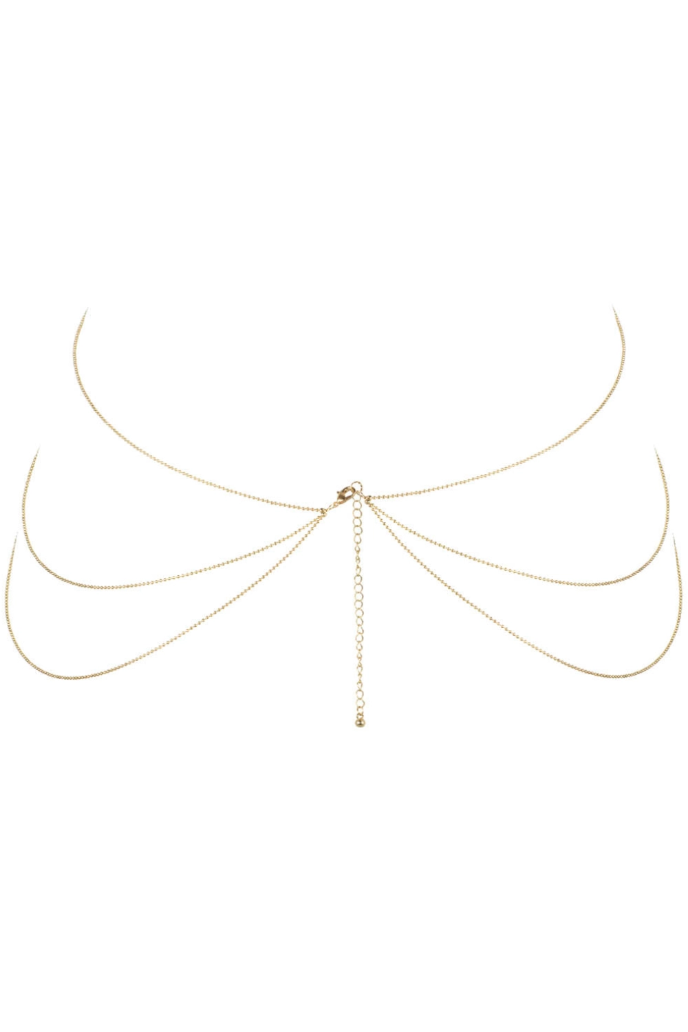 Magnifique 8 Body Chain Gold