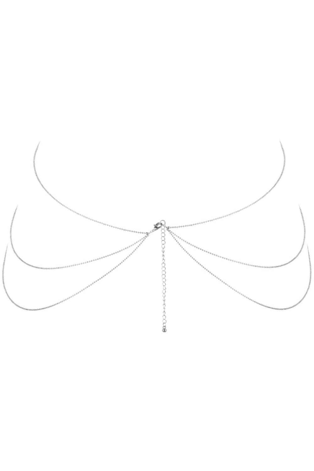 Magnifique 8 Body Chain Silver