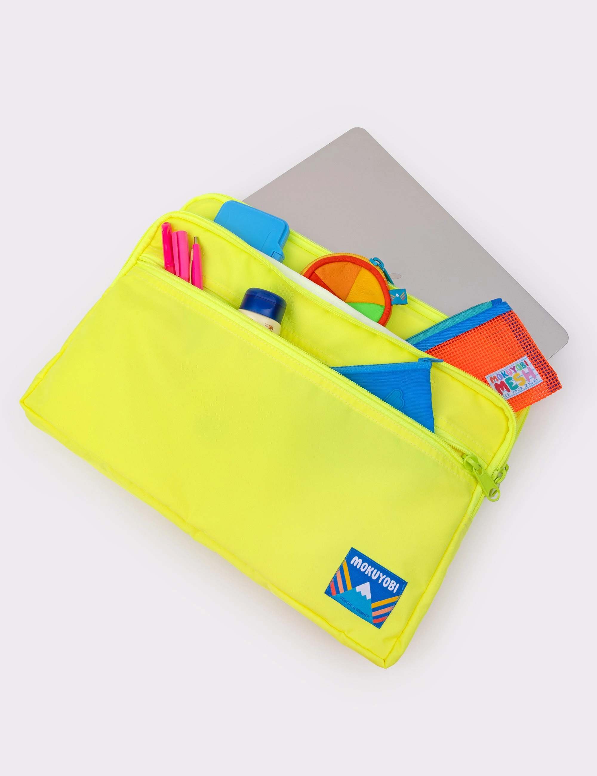 Neon Yellow 15/16 Laptop Case