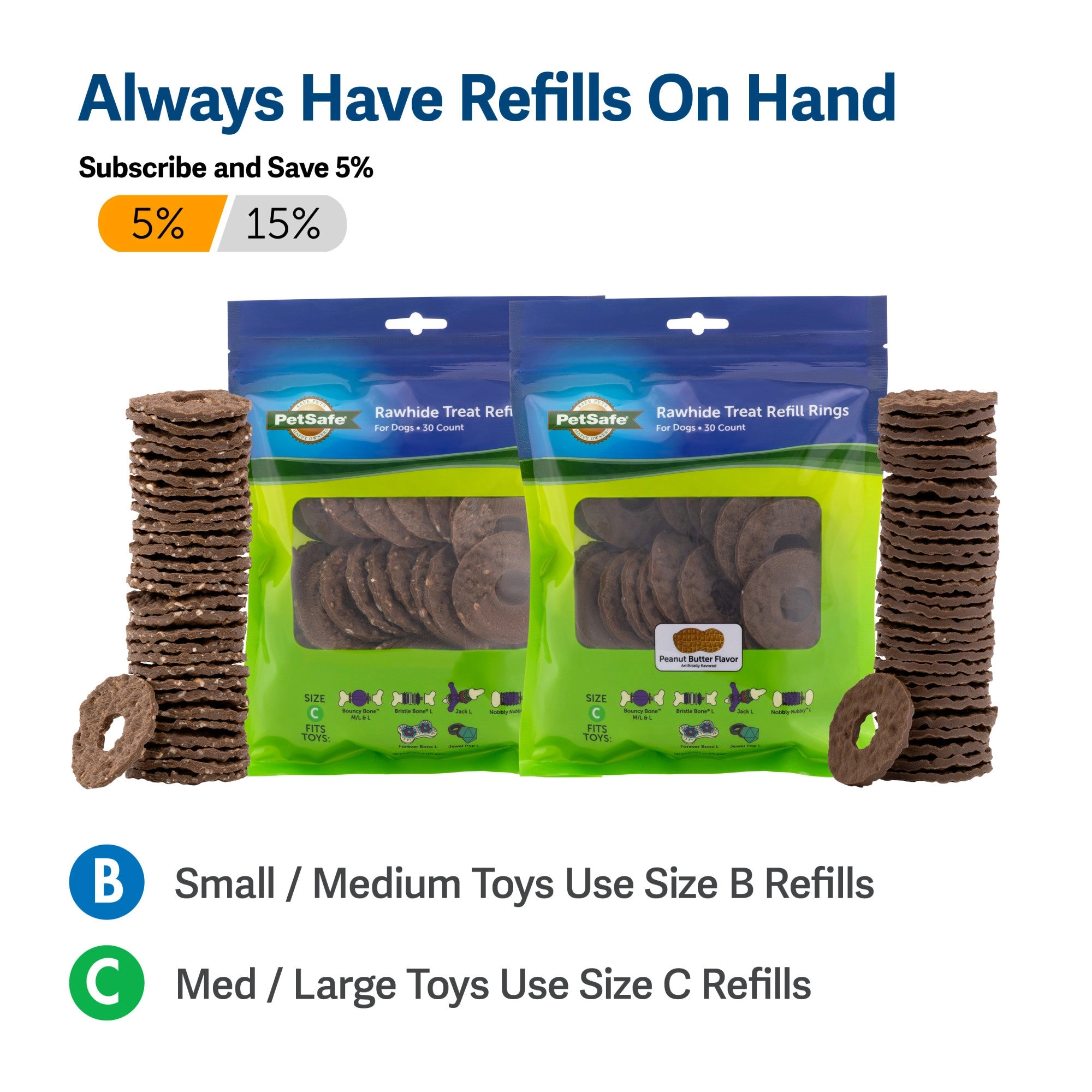 PetSafe® Busy Buddy® Cravin’ Corncob Dog Toy