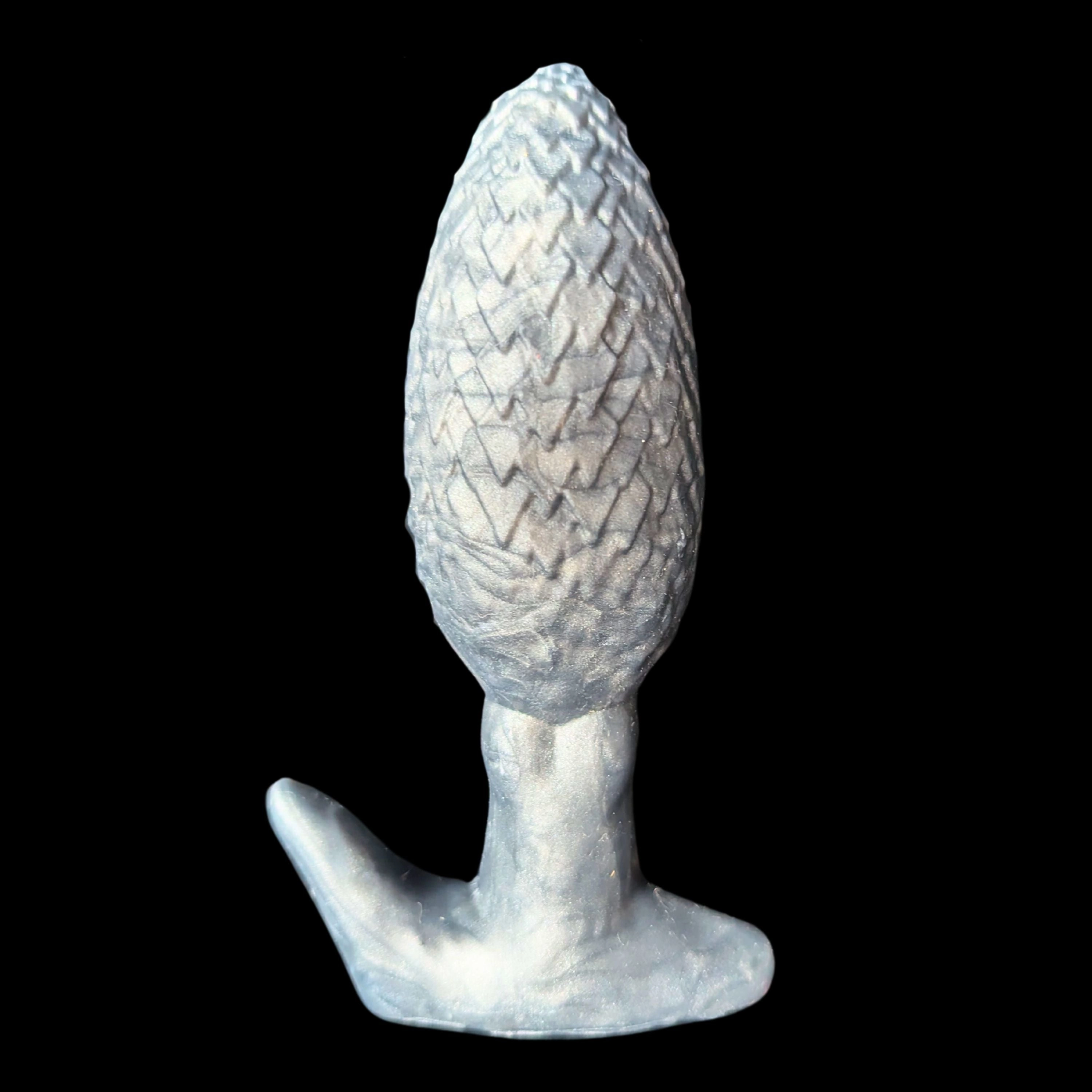Premade FLOP Smal Uldred's Egg - Solid Coal Black - Extra Firm Firmness
