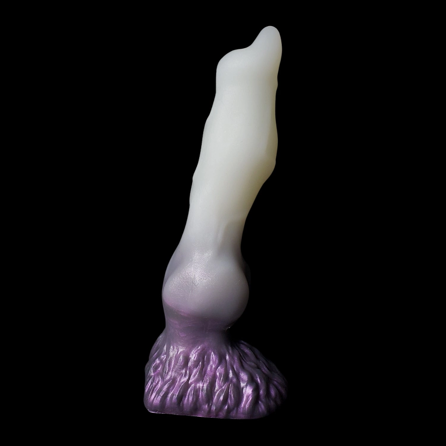 Premade Medium Cerberus - Fade Glow White / Deep Violet - Extra Firm Firmness