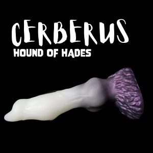 Premade Medium Cerberus - Fade Glow White / Deep Violet - Extra Firm Firmness