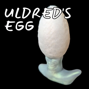 Premade Medium Uldred's Egg - Split White and Gray Green - Classic Firmness