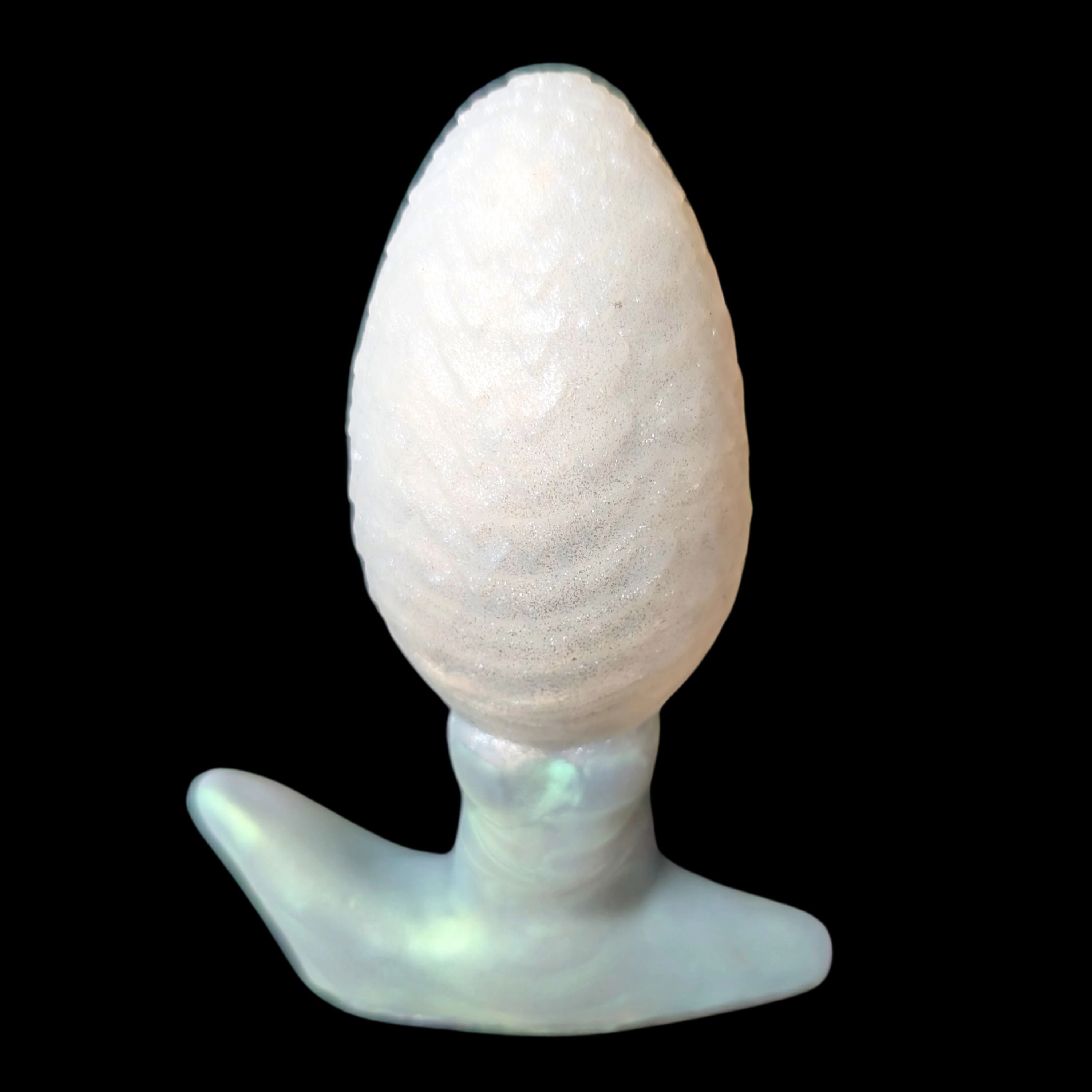 Premade Medium Uldred's Egg - Split White and Gray Green - Classic Firmness