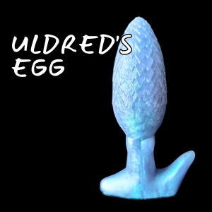 Premade Small Uldred's Egg - Solid Blue Green Shift - Classic Firmness
