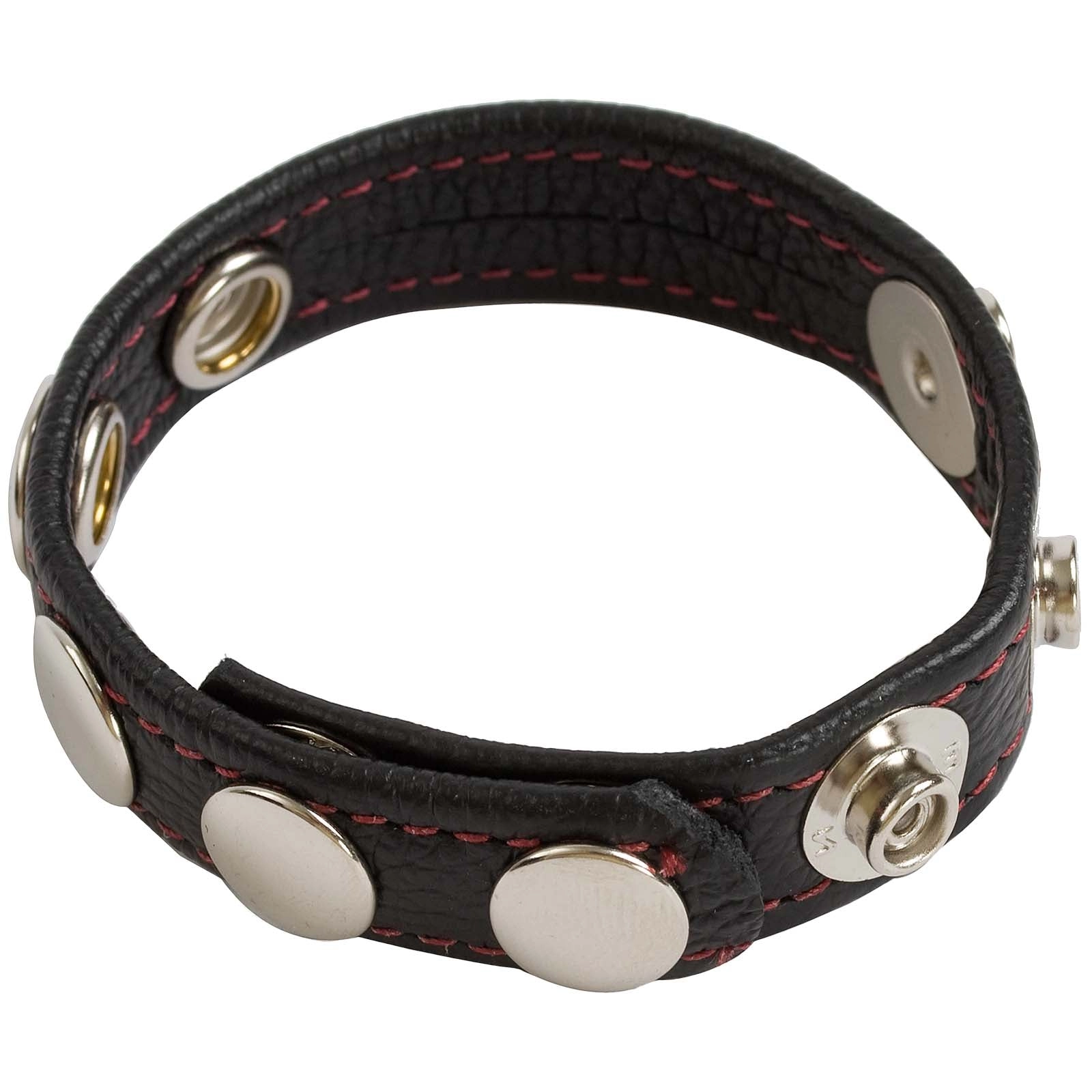 Reds Leather Cock & Ball Straps - 5 Speed