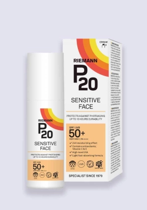 Riemann P20 Sensitive Face SPF50  Sun Cream 50g