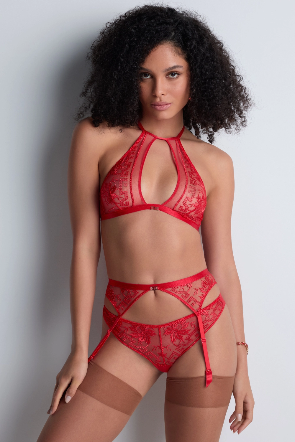 Rules of Attraction Suspender in Red