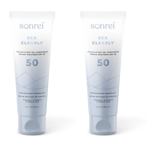 Sea Clearly SPF 50 Clear Gel Sunscreen 2-Pack Bundle