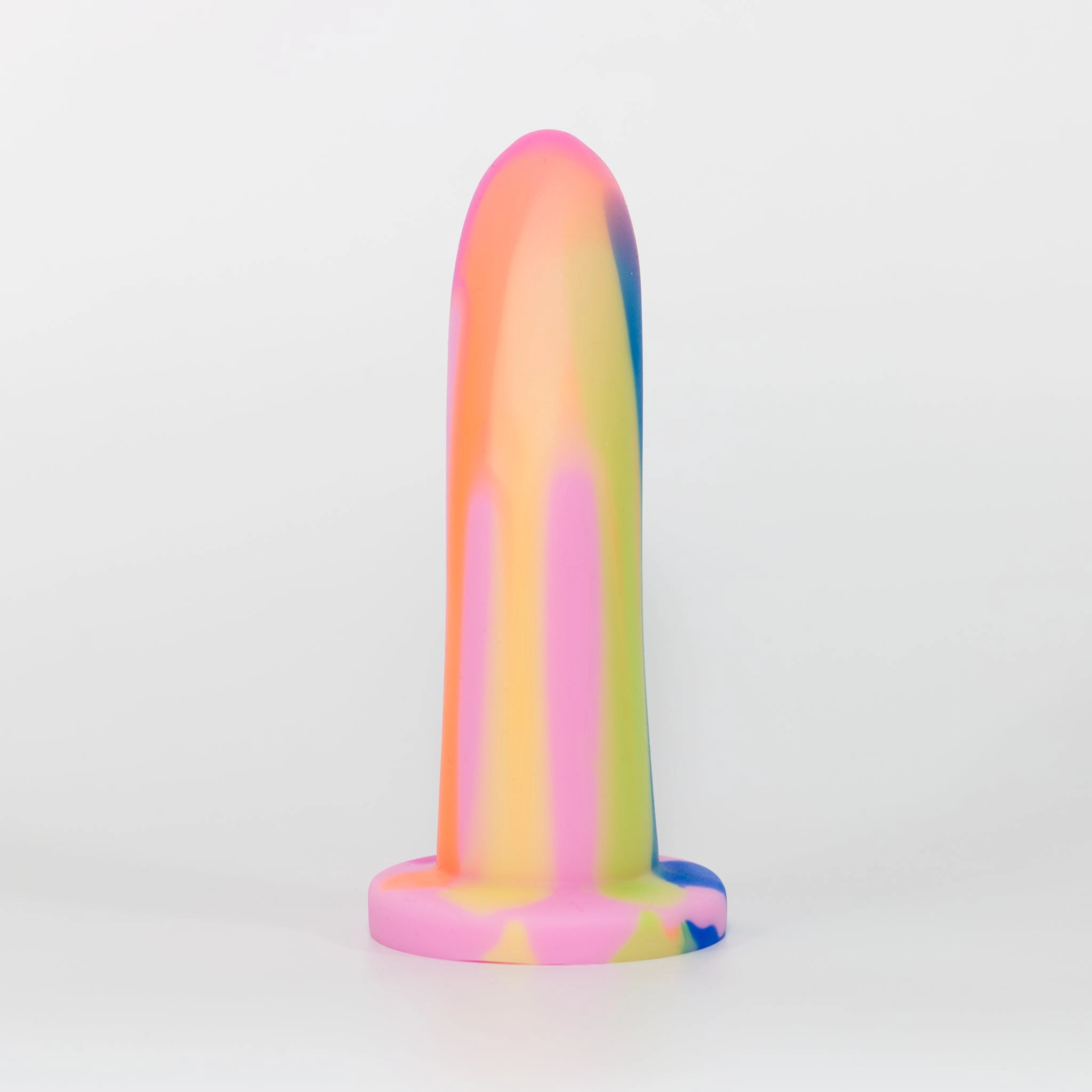 Sidekick Medium - Rainbow Pride Drip on Pink - Medium Firm - Ready to Ship