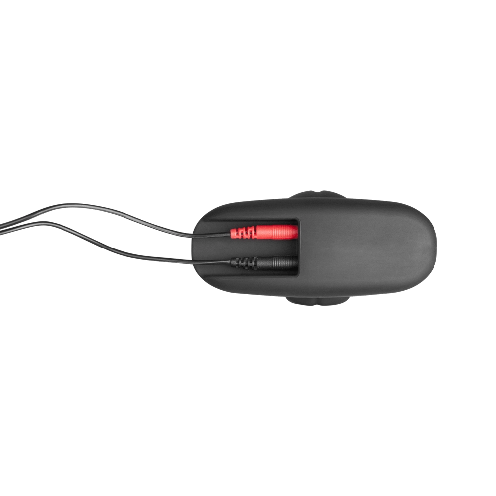 Silicone Noir Rocker Butt Plug - Medium