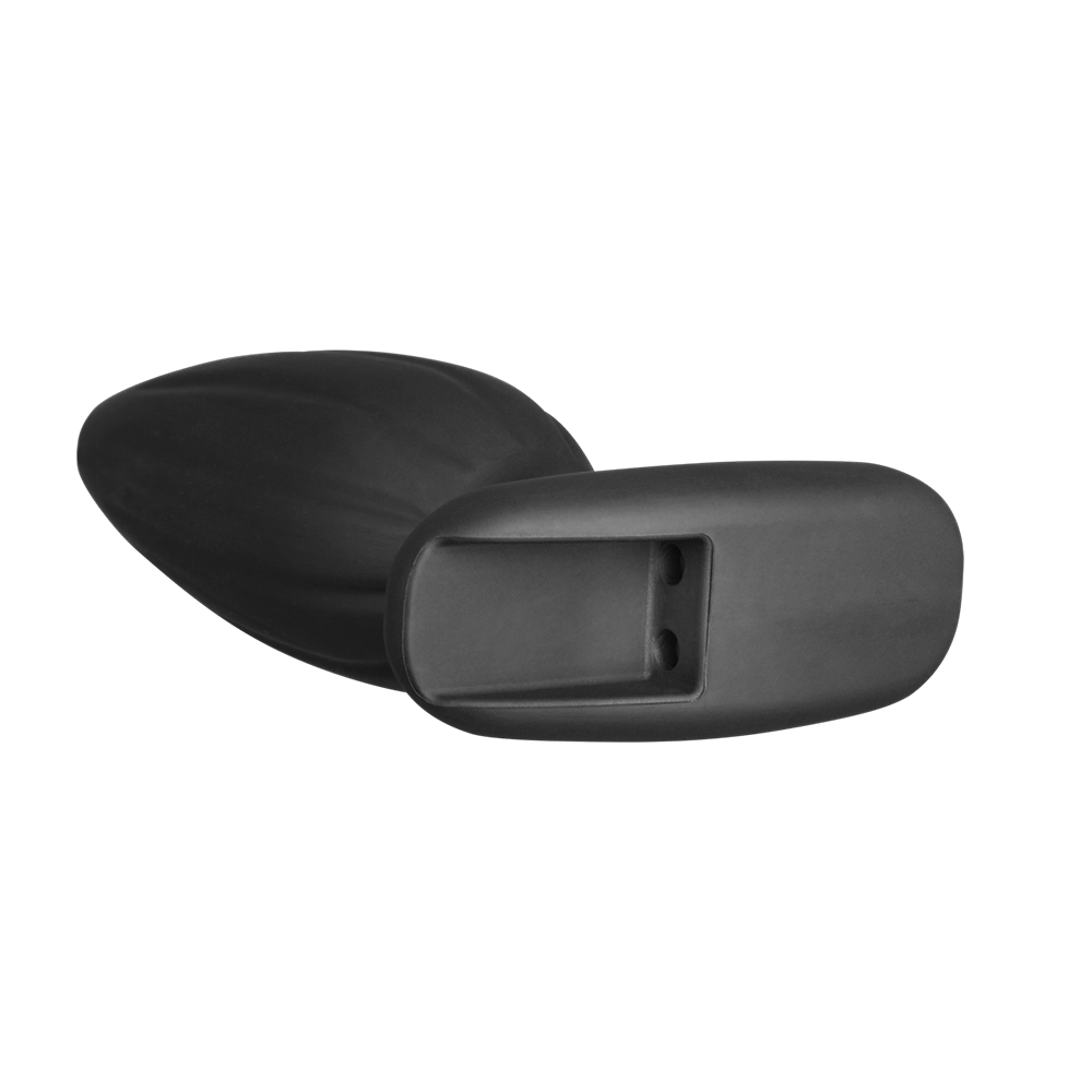 Silicone Noir Rocker Butt Plug - Small
