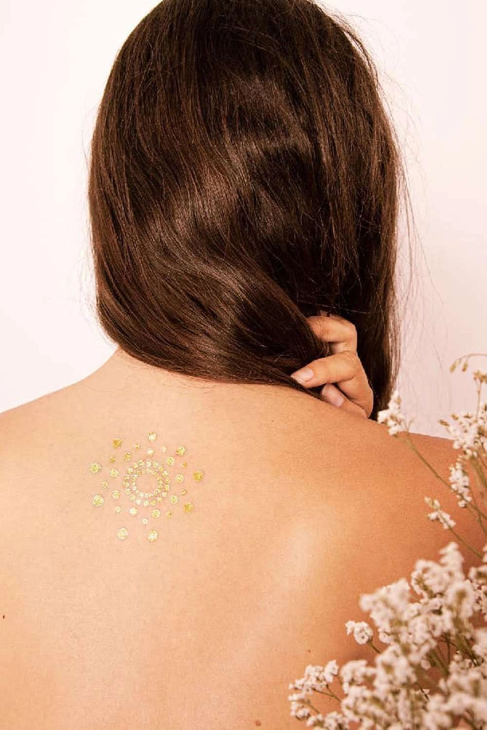 Six Mimi Metallic Skin Decorations
