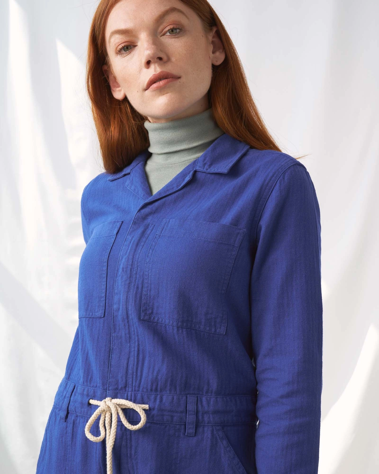 SoftHemp™ Drawstring Coverall