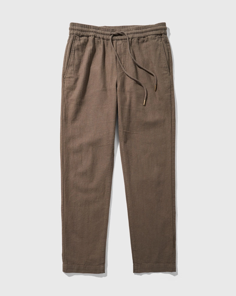 SoftHemp™ Herringbone Pull-On Chino