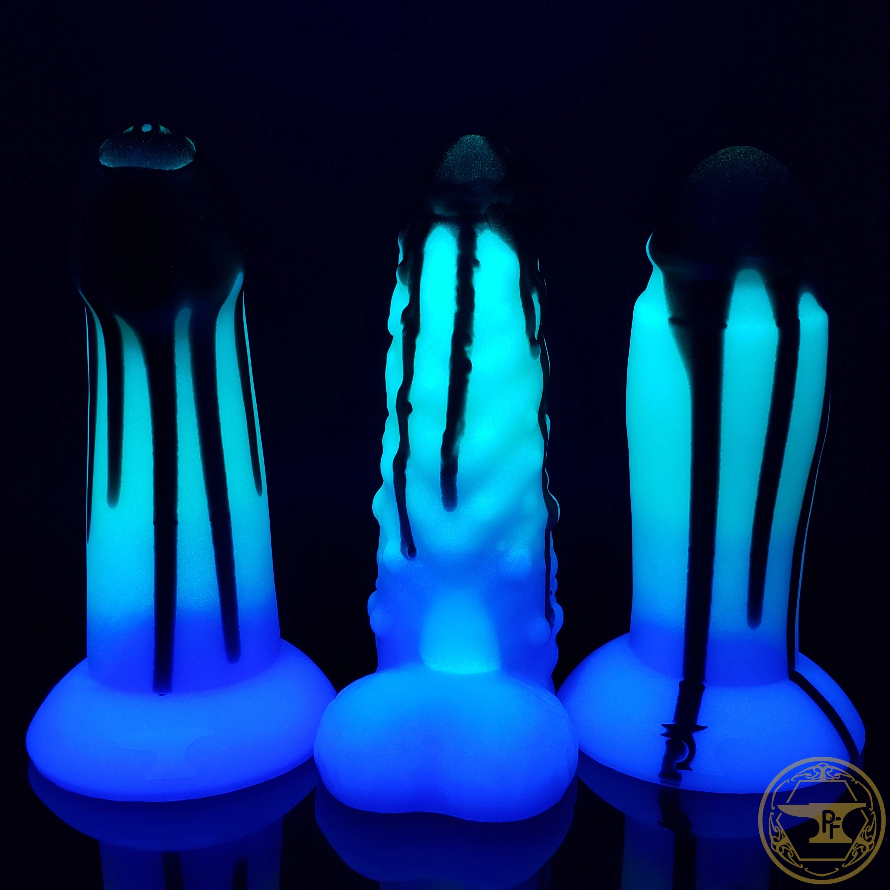 |SOLD OUT| *QIMERA FORGE by PF* Medium Salamander, Medium 00-50 Firmness, Goth Mermaid Drip Fades, 6082