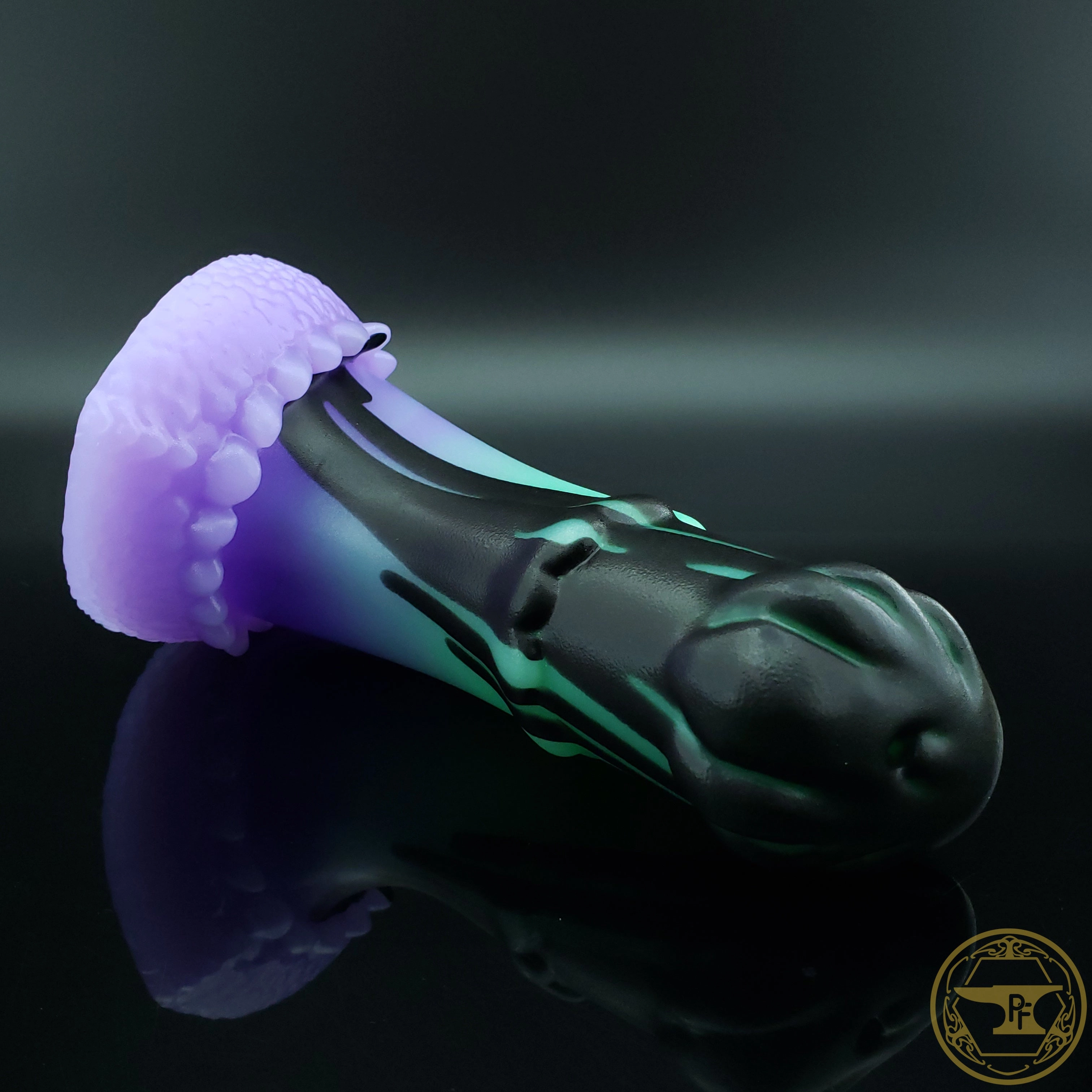 |SOLD OUT| *QIMERA FORGE by PF* Medium Salamander, Medium 00-50 Firmness, Goth Mermaid Drip Fades, 6082